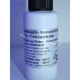 Fauna Marin Knoblauchöl Konzentrat 100ml