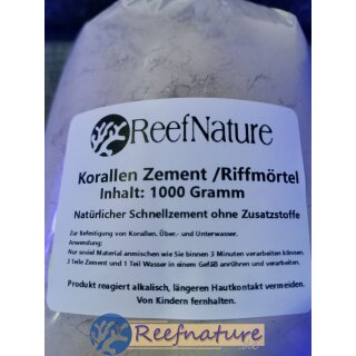 Korallenmörtel Korallenzement, Kleber 1000 g