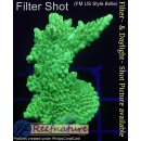 4B3-5 WYSIWYG - Acropora sp. Table Gelb,  Höhe 44mm